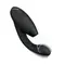 Womanizer Duo 2 + Лубрикант 50 мл - Вібратор із вакуумним стимулятором, 20.3х3.5 см (чорний)