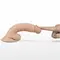 LoveToy 7.5" Real Extreme Dildo Vibrating - реалістичний вібратор з пультом та присоскою, 19х3.7 см (тілесний)