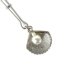 Art of Sex Clit Clamp Silver Pearl - Зажим для клитора, (серебристый)