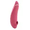 Womanizer Premium 2 + Лубрикант 50 мл - Інноваційний кліторальний вакуумний стимулятор, 15.5х3.5 см (малиновий)
