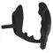 Ерекційне кільце з анальною пробкою Black Velvets Ring & Vibro Plug