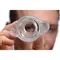 Master Series Clear Hollow Anal Plug - Полая анальная пробка-тоннель, 9,9 см (прозрачный)