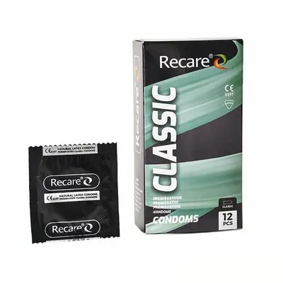 Holographic Recare Classic Condoms, 12 шт