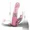 Страпон із вібрацією Baile Vibrator with pearls + bunny, 18 см