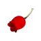 Pretty Love Rose Lover Licking Stimulator Red - Клиторальный стимулятор, 14,2 см (красный)