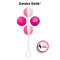 Gvibe Geisha Balls 2 - Шарики Гейши для тренировки интимных мышц, 3 см (розовый)