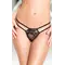 SoftLine G-String 2008 - Спокусливі жіночі трусики, S-L (чорний)