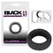 Black Velvets Cock Ring - Ерекційне кільце, 2,6 см (чорний)