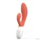 LELO Ina 3 - вібратор кролик для стимуляції клітора та точки G, 20х4.5 см (помаранчевий)