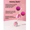 Gvibe Geisha Balls 2 - Шарики Гейши для тренировки интимных мышц, 3 см (розовый)