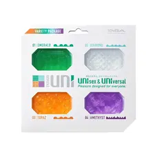 Набір мастурбаторів Tenga UNI Variety Pack, 4 шт