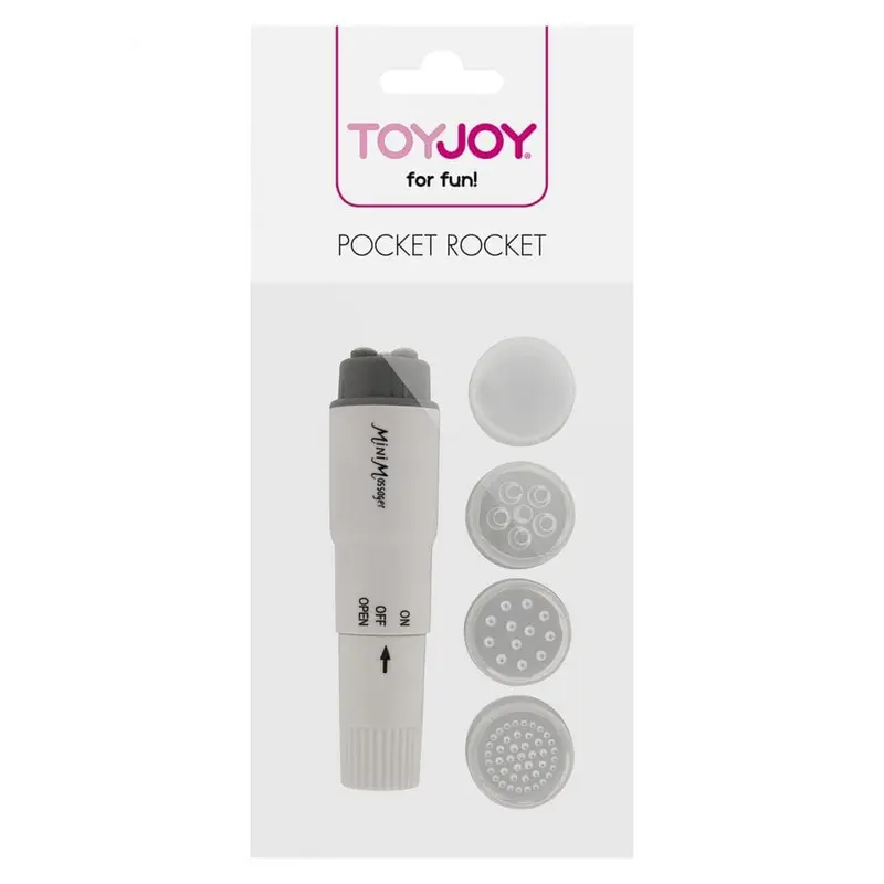 Toy Joy Pocket Rocket - Мини стимулятор (белый) Toy Joy Pocket Rocket - Мини стимулятор (белый)