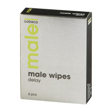 Cobeco Male Wipes Delay - Мужские салфетки, 1шт