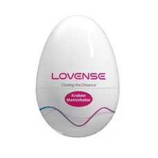 Lovense Kraken masturbator egg - Мастурбатор, 6,2 см (белый)