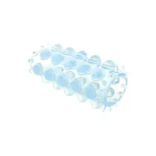 Toy Joy Power Stretchy Sleeve - стимулирующая насадка на член, 6.5х2 см (голубой)