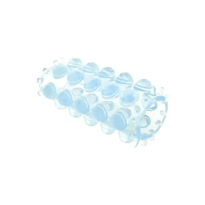 Toy Joy Power Stretchy Sleeve - стимулирующая насадка на член, 6.5х2 см (голубой) Toy Joy Power Stretchy Sleeve - стимулирующая насадка на член, 6.5х2 см (голубой)