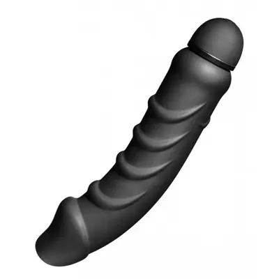 Tom of Finland 5 Speed Silicone Vibe - Вибромассажер, 24х5 см (черный)