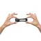 Love To Love Flux Ring Black Onyx - ерекційне кільце подвійне, 3 см (чорне)