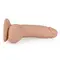 LoveToy 7" Real Extreme Dildo - реалістичний фалоімітатор з мошонкою та присоскою, 18х3.5 см (тілесний)