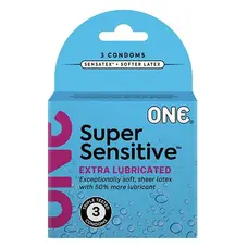 ONE Super Sensitive, 3 шт