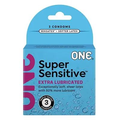 ONE Super Sensitive, 3 шт