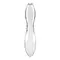 Двосторонній скляний дилдо Satisfyer Dazzling Crystal 2 Transparent