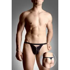 SoftLine - Mens thongs 4497 - Трусы мужские, S/L (чёрный)