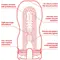 Tenga US Deep Throat (Original Vacuum) Cup - Мастурбатор глибока глотка велика, 17х7 см