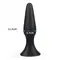 LoveToy - Lure Me Silicone Anal Plug S - Анальна пробка, 11.5х2.7 см (чорний)