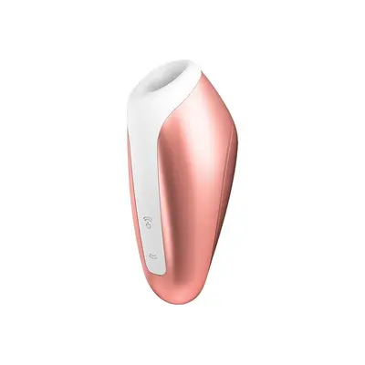 Satisfyer Love Breeze компактный вакуумный стимулятор клитора, 9.8х4 см (оранжевый)