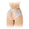 Fashion Secret Nadia White - трусики з відкритою попкою, S-L (білі)