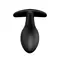 Pretty Love Vibrating Butt Plug Black - Анальна пробка з вібрацією, 8,5х3,1 см (чорний)