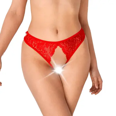 Кружевные трусики с открытым доступом Art of Sex - Mia, L-2XL