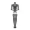 Obsessive Bodystocking G333 S/M/L - Сесуальний сітчастий боді