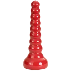 Doc Johnson Red Ringer Anal Wand - Анальна пробка-втулка, 21х4.4 см (червоний)