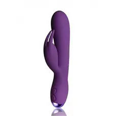 Rocks Off Flutter Rabbit Purple - вибратор-кролик, 10.5х3.5 см (фиолетовый)