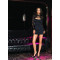 Leg Avenue Spandex Mini Dress Florallace - мини-платье с кружевом, M/L (черные)