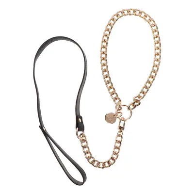 Taboom Statement Collar and leash - Ошейник с поводком, (розовое золото)