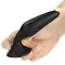 LoveToy - Lure Me Silicone Anal Plug S - Анальна пробка, 11.5х2.7 см (чорний)