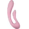 Adrien Lastic G-wave - вибратор вагинально-клиторальный с двумя моторами, 18х3.2 см (розовый)