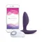 We-Vibe Ditto + Лубрикант 50 мл - смарт-пробка с дистанционным управлением, 8.8х3,1 см (фиолетовый)