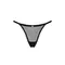 Obsessive Celia Noir thong - Жіночі напівпрозорі трусики, M/L