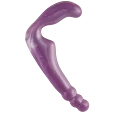 Doc Johnson The Gal Pal Purple - Безремневий страпон, 17х3.5 см (фіолетовий)