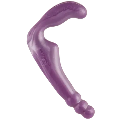 Doc Johnson The Gal Pal Purple - Безремневой страпон, 17х3.5 см (фиолетовый)