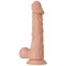 LyBaile Beautiful Encounter Buraq Dildo Flesh - Релистичный фаллоимитатор на присоске, 18 см (телесный)