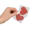 Titty Sticker Heart - наклейки для сосків у формі серця, (червоний)