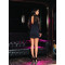 Leg Avenue Spandex Mini Dress Florallace - мини-платье с кружевом, M/L (черные)