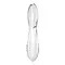 Двосторонній скляний дилдо Satisfyer Dazzling Crystal 2 Transparent