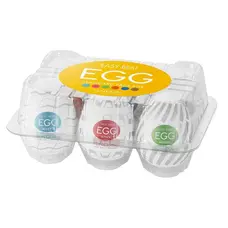 Набір мастурбаторів Tenga Egg New Standard Pack, 6 шт