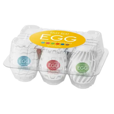 Набор мастурбаторов Tenga Egg New Standard Pack, 6 шт